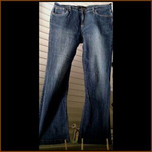 Size 14 - Daisy Fuentes Boot cut Blue Jeans- womens